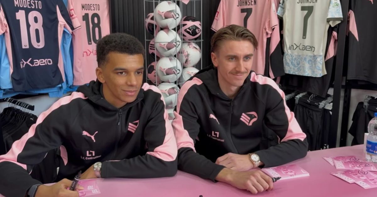 Palermo, the first embrace of the new ones: line of fans for Johnsen...
