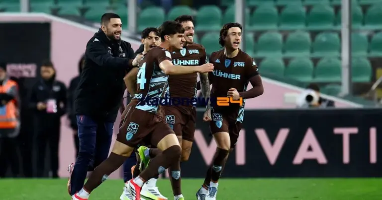 Palermo, first goal conceded in the opening half hour