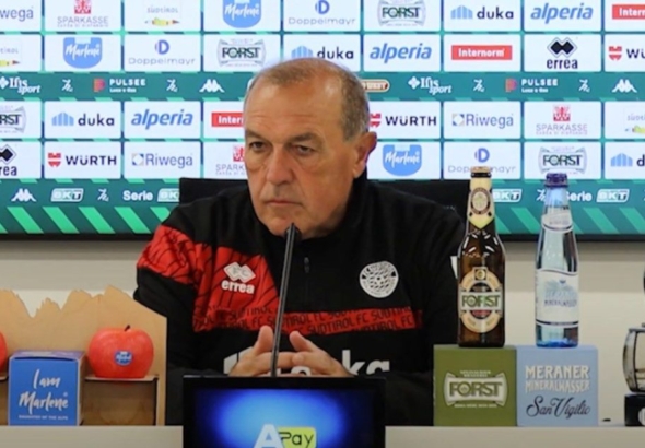 Sudtirol, Castori: "Playoffs? Let's see how we fare against Palermo"