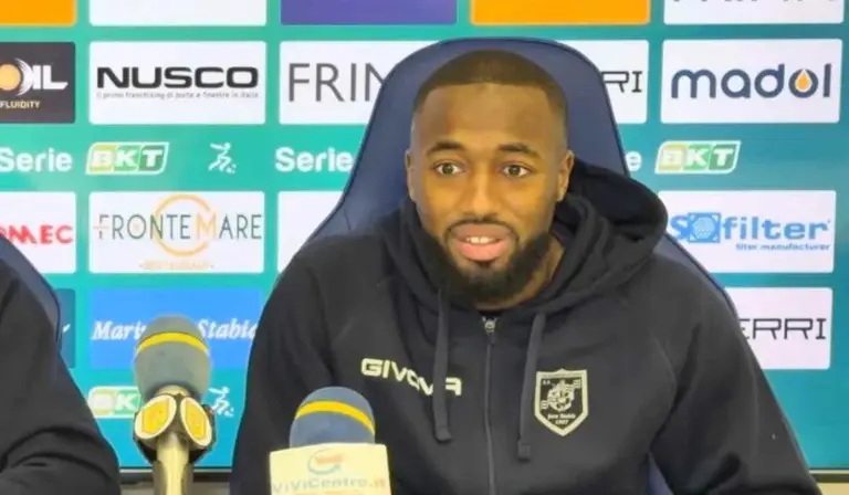 Juve Stabia, Diakitè: "Before arriving I spoke with Peda, I feel...