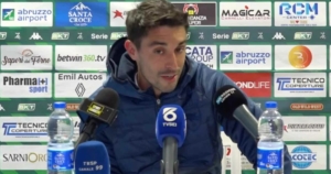 Pescara, Brugman: “More than Palermo, we have to fear ourselves”