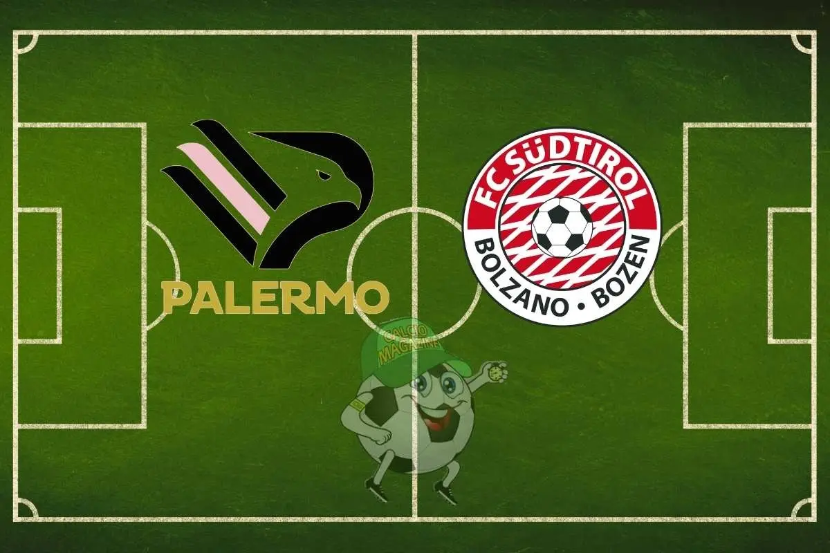 Palermo-Sudtirol: live coverage and results in real time