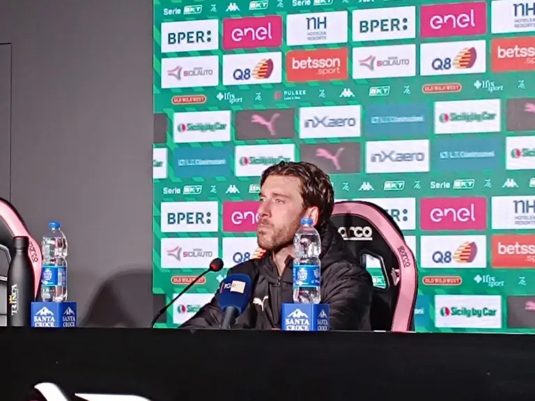 Palermo-Juve Stabia 2-2, Bani: «Lost two points. Inzaghi? We're not...