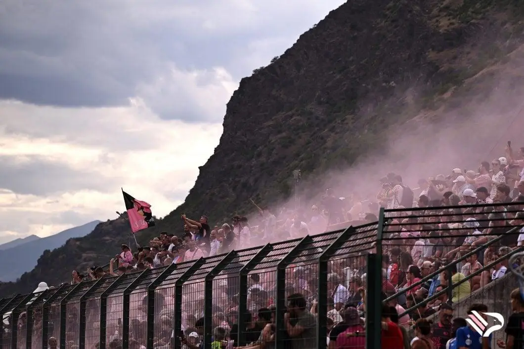 Palermo in Monza with three thousand fans following