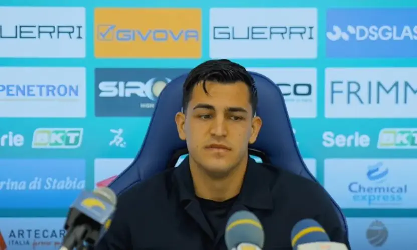 Juve Stabia-Carrarese 1-1, Mosti: «Now we gather the energy to give...
