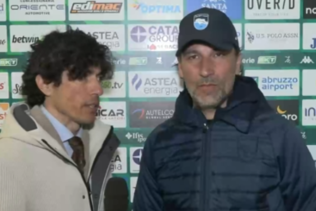 Pescara-Palermo 2-1, Gorgone: «The boys deserved great satisfaction....