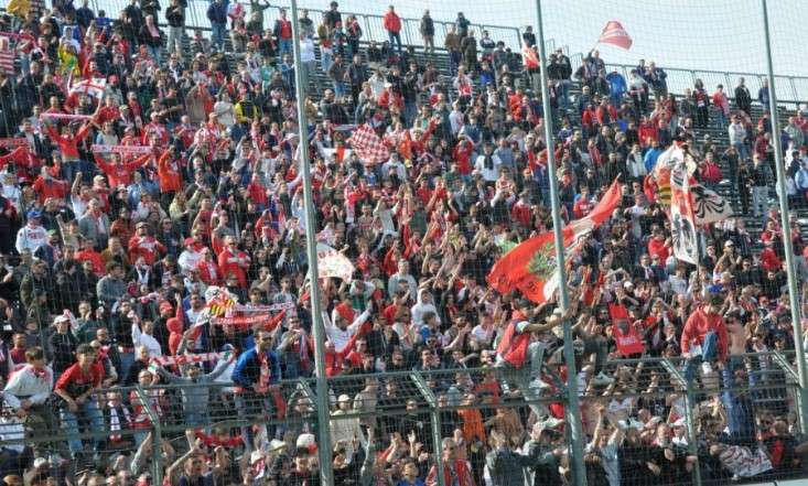 Mantua, over 170 fans at Barbera