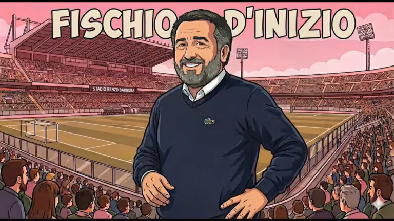 Starting Whistle, the new TifosiPalermo LIVE broadcast at 2pm