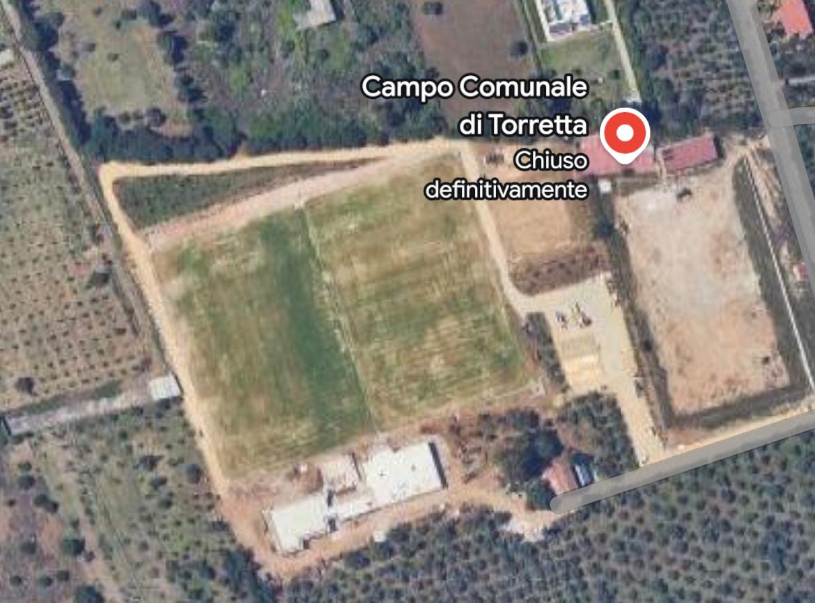 Torretta municipal field, work finally ready to start again