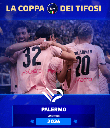 Palermo triumphs in the Transfermarkt "Supporters' Cup": beating...