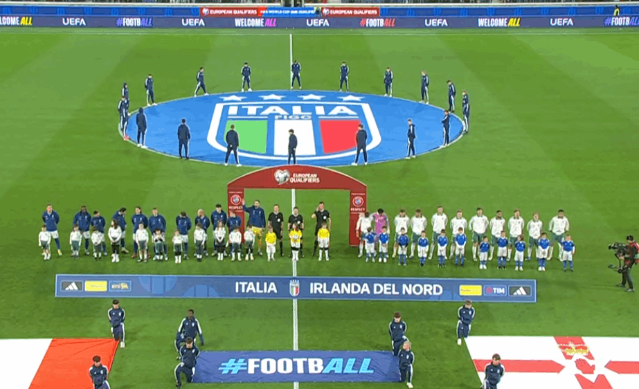 LIVE Qual. World Cup 2026 Italy-Northern Ireland 0-0