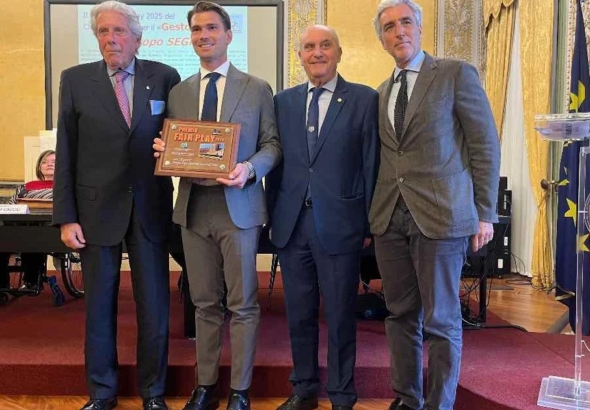 Palermo, Segre receives the "Fair Play 2025 Gesto Award" for little...