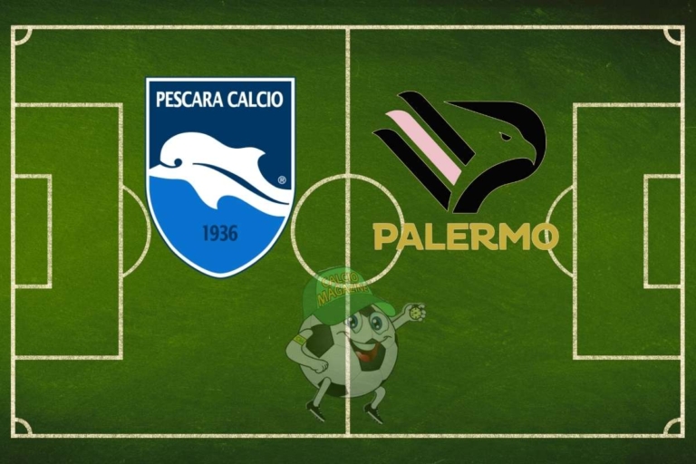 Pescara-Palermo: live coverage and results in real time