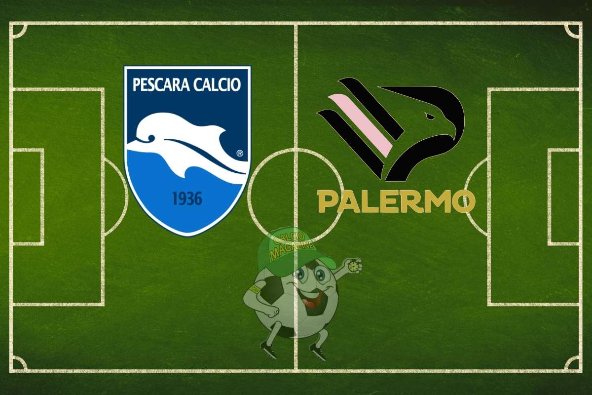 Pescara-Palermo: live coverage and results in real time