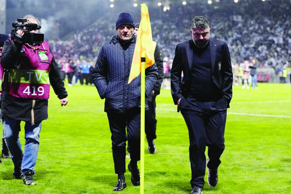 Corriere dello Sport: “Italy, Gattuso towards farewell: Mancini in...