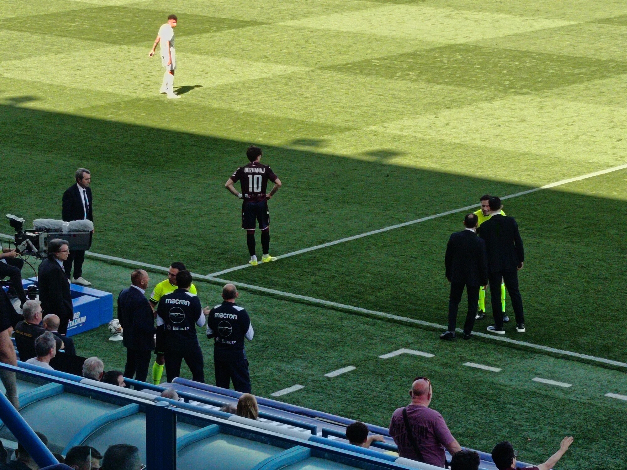 Reggiana-Palermo, Granata protests: Palumbo's expulsion requested...