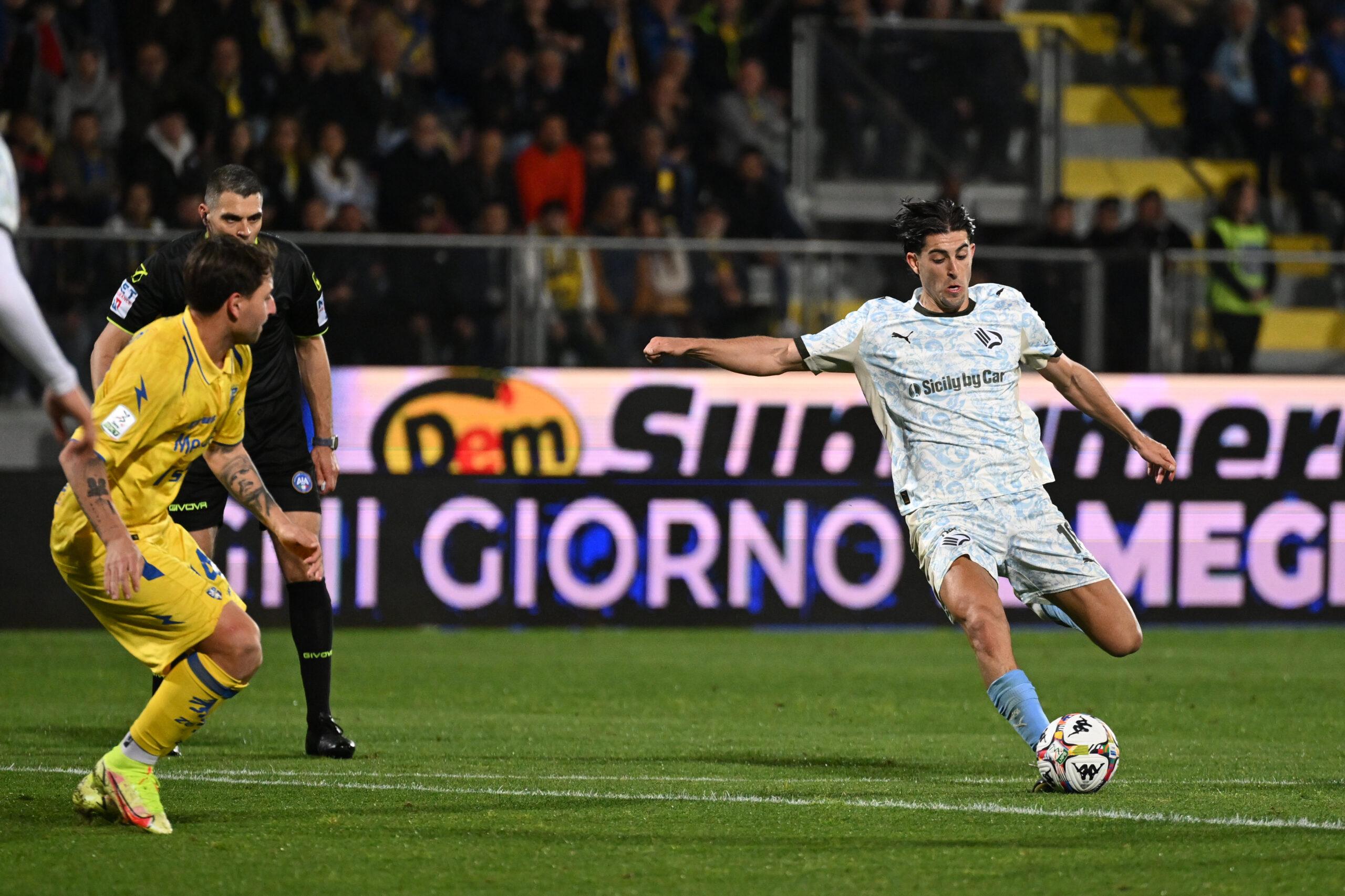 Serie B, Frosinone-Palermo 1-1: Ranocchia responds to Calò at the end