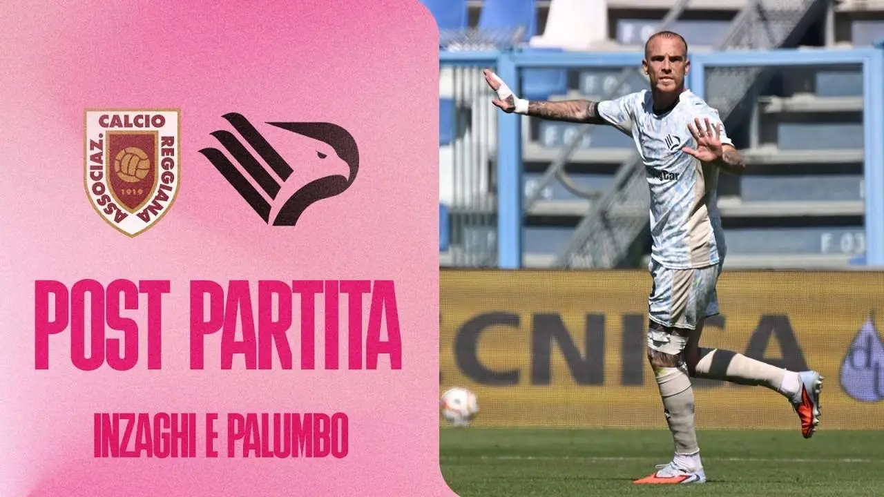 Reggiana-Palermo: Inzaghi and Palumbo in the post match