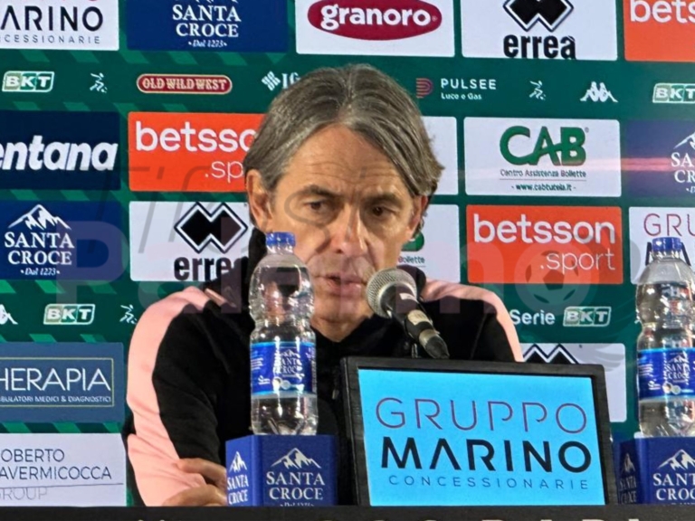 Inzaghi: "Their goalkeeper got excited. The Palermo crowd is...