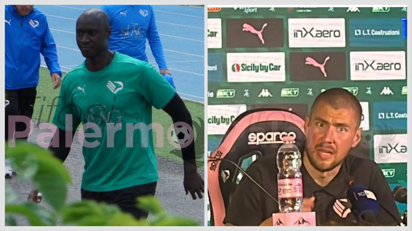 Palermo, duality in goal: Joronen recovering, but Gomis ready