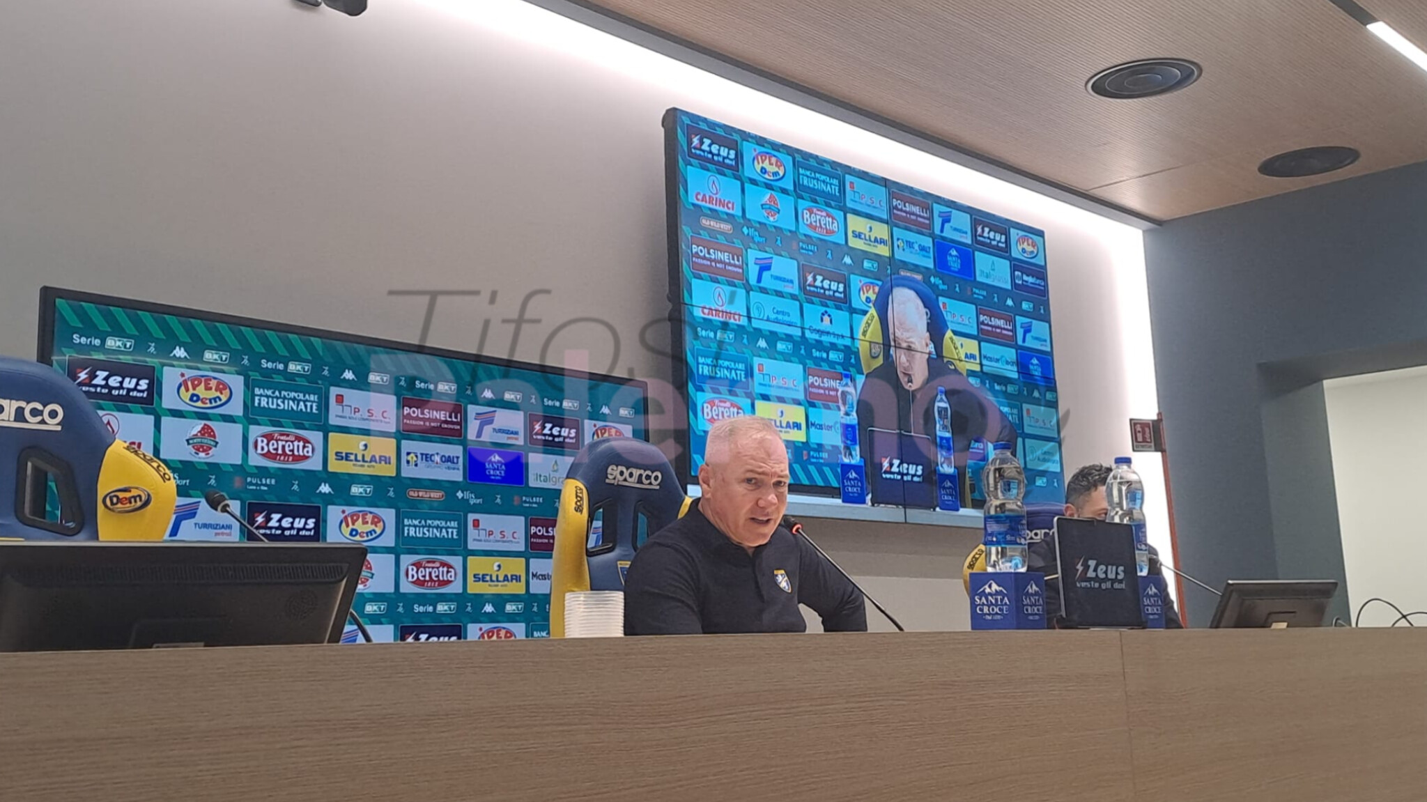 Frosinone, Alvini: "Fair draw, there is anger at not having won"