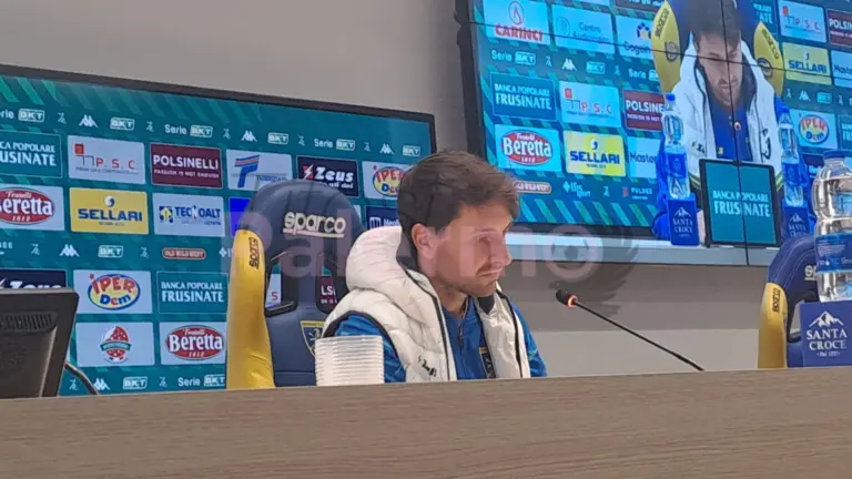 Frosinone, Calò: "We have a good result. We have to win them all"