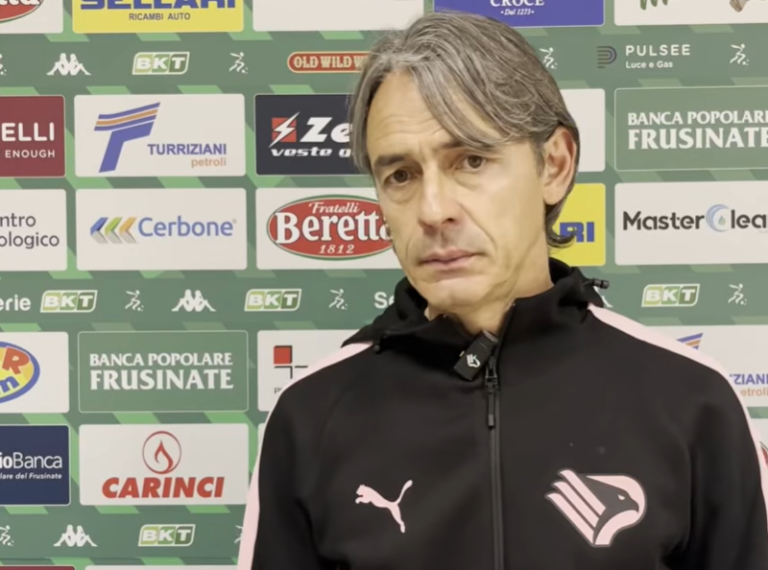 Frosinone-Palermo 1-1, Inzaghi: «Proud of the team. It's all in our...