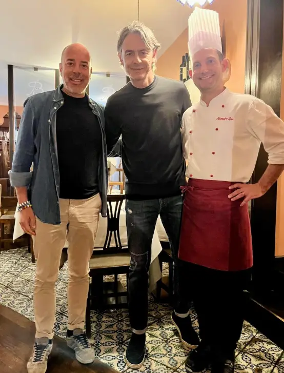 Palermo, relaxing Sunday: Inzaghi having lunch in the city after the...