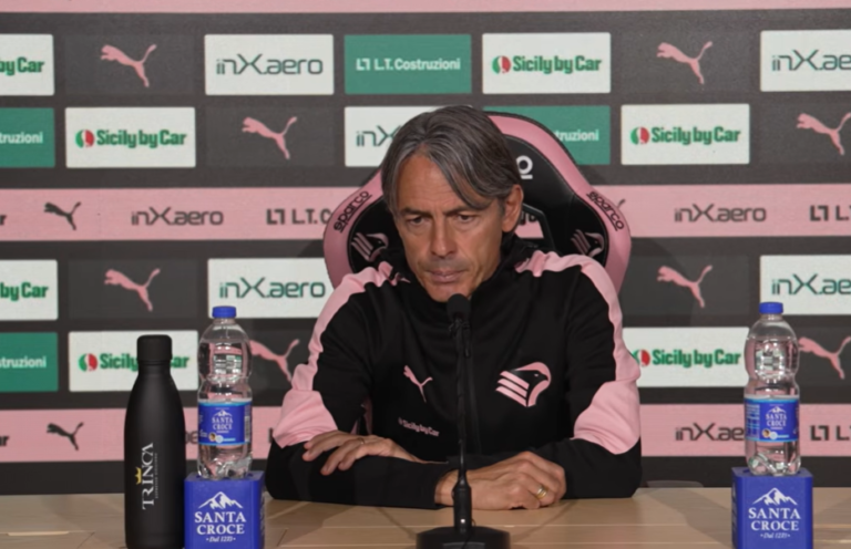 Palermo, Inzaghi: «Complicated match in Reggio, but we must win at...