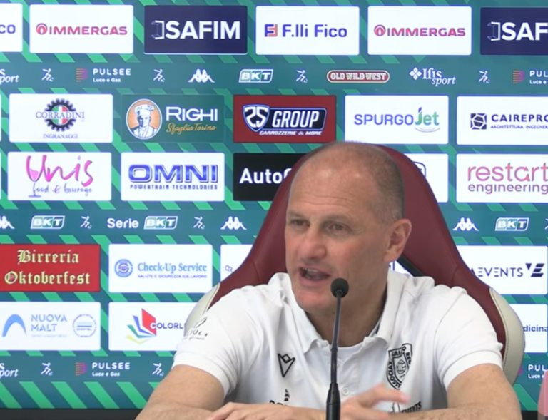 Reggiana, Bisoli: «A feat will be needed against Palermo. We want to...