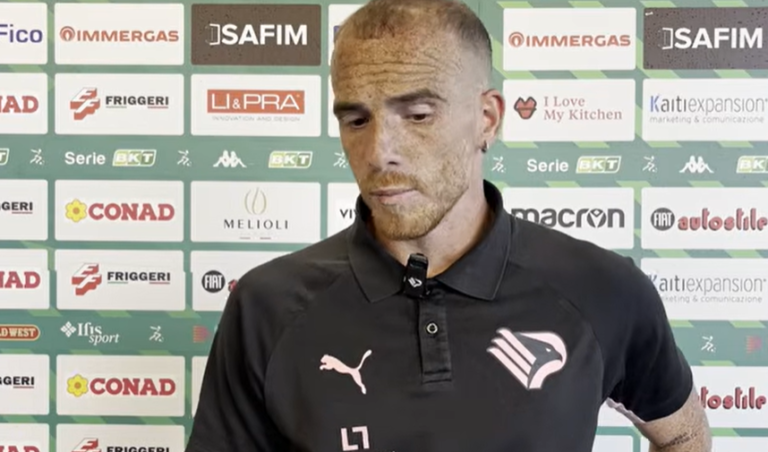 Reggiana-Palermo, Palumbo: «Difficult match, shame not to have given...