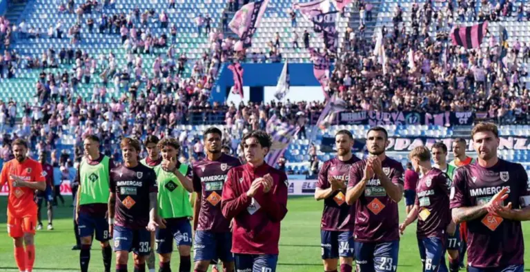 Gazzetta di Reggio: "Palermo doesn't break through at Mapei, Reggiana...