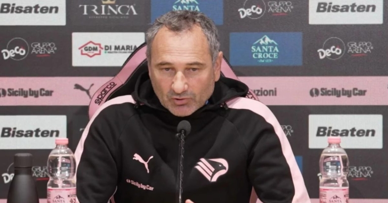 Palermo – Avellino, D'Angelo's press conference (deputy Inzaghi) /...