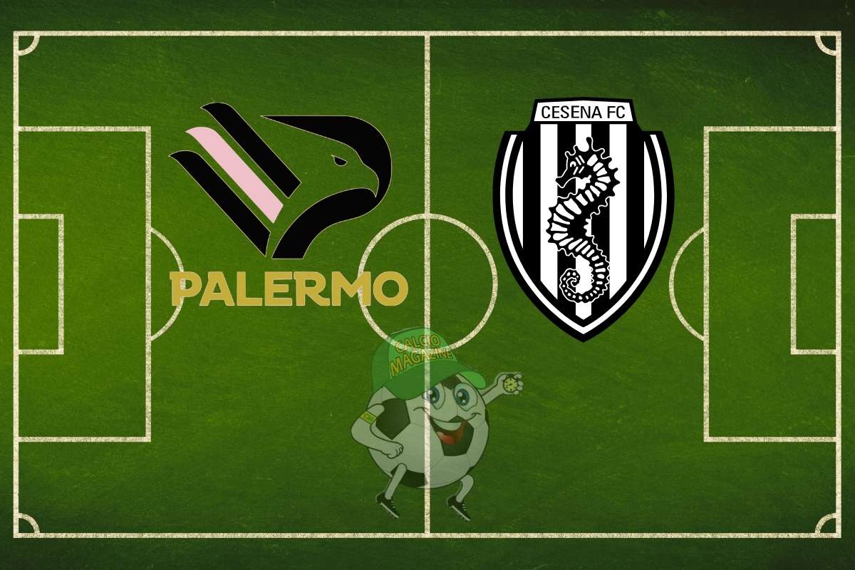 Palermo-Cesena: live coverage and results in real time