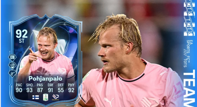 Palermo, Pohjanpalo included in the FC26 team of the season
