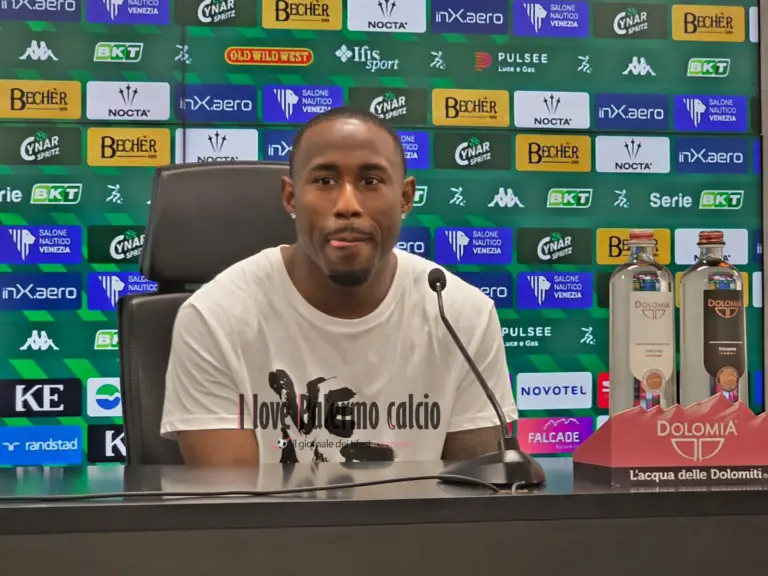 Venice-Palermo, Yeboah dreams big: «We want to stay in Serie A for a...