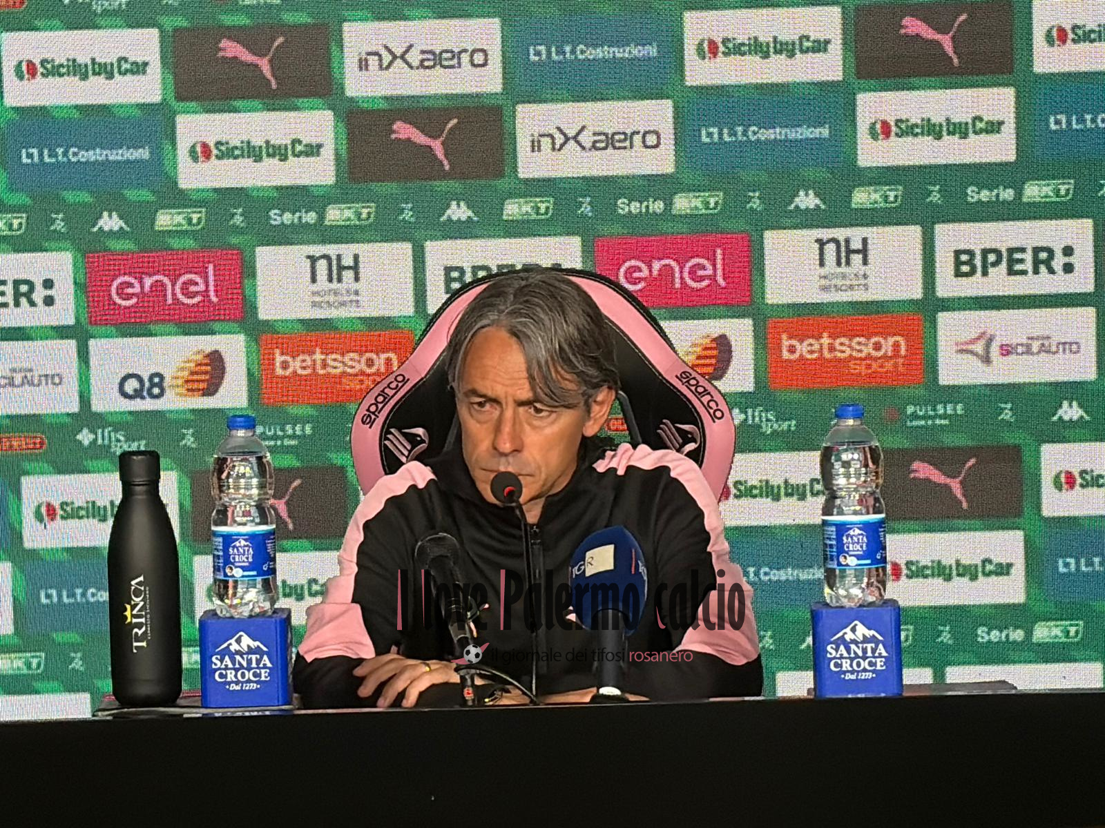 Palermo-Catanzaro 3-2, Inzaghi: «Johnsen must be the extra weapon in...