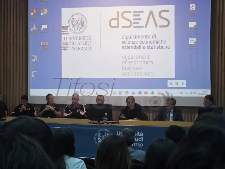 PHOTO – Inzaghi and his staff meet the students at Unipa