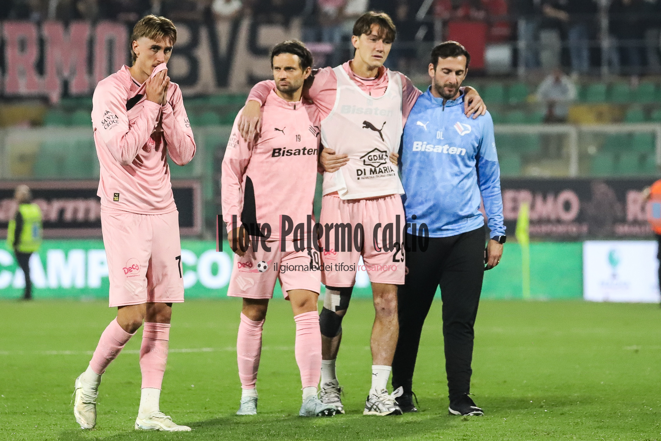 Palermo, Peda's message: «We fought and fought until the end»