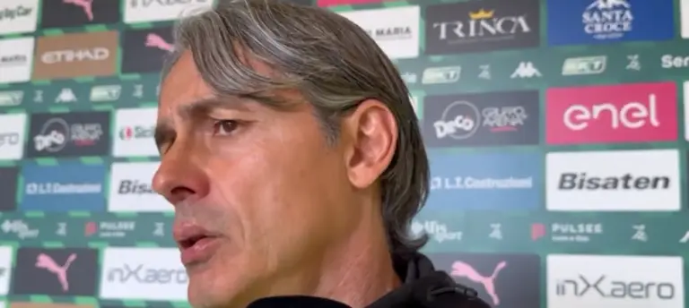 Palermo-Catanzaro 3-2, Inzaghi: «72 points and a Barbera like this:...