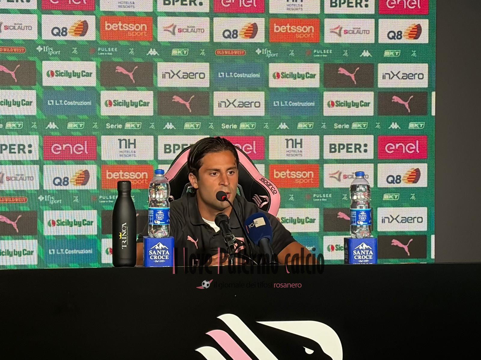 Palermo-Catanzaro 3-2, Giovane: «Winning helps you win, an important...