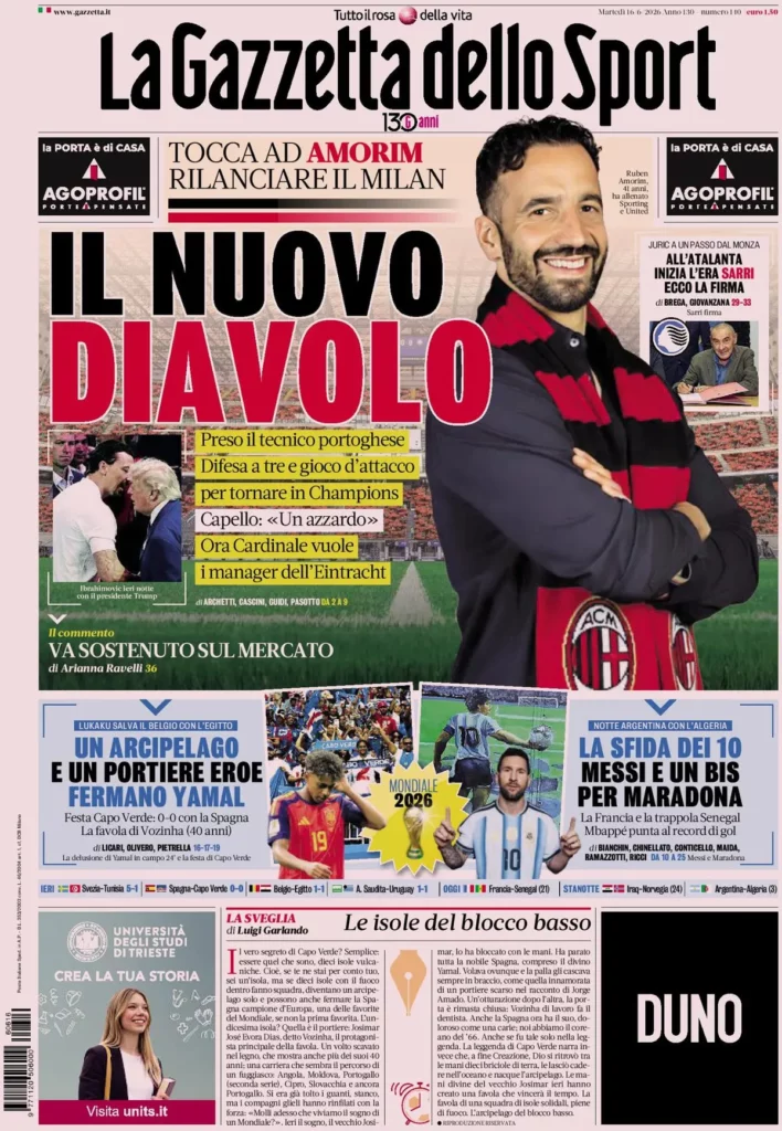 The front pages of sports newspapers: Messi and the eternal...