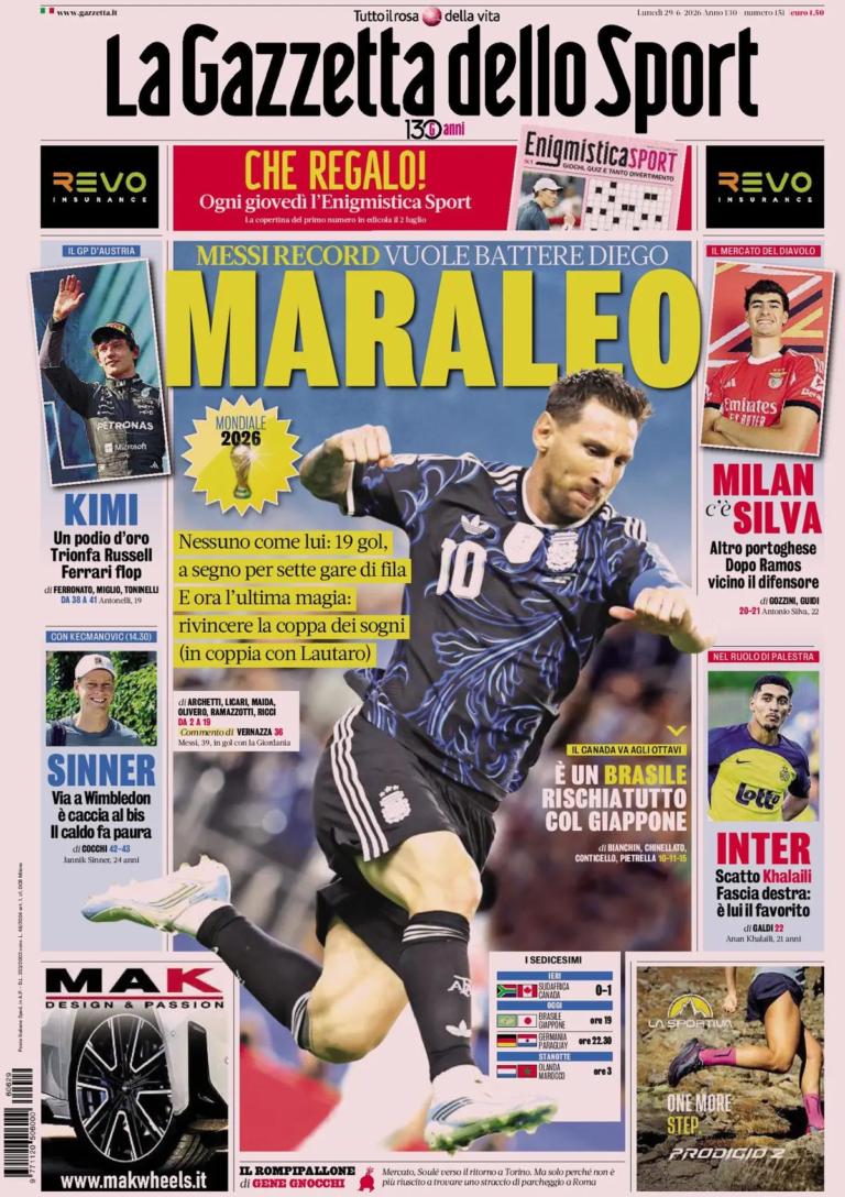 The front pages of the sports newspapers: Juventus in negotiations...