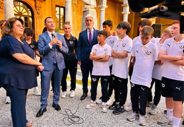 Palermo, the exhibition on the 125 years of the football club...