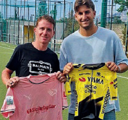 Giornale di Sicilia: "Corona meets Fiorelli. The cyclist: «Palermo...