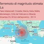 Earthquake shock in Palermo: epicenter in Calabria