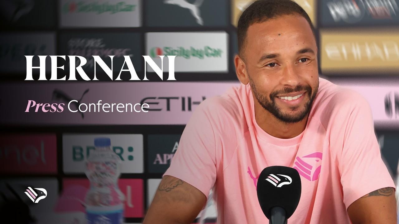 Presentation of Hernani: "Palermo, I'm here to win. Inzaghi was...