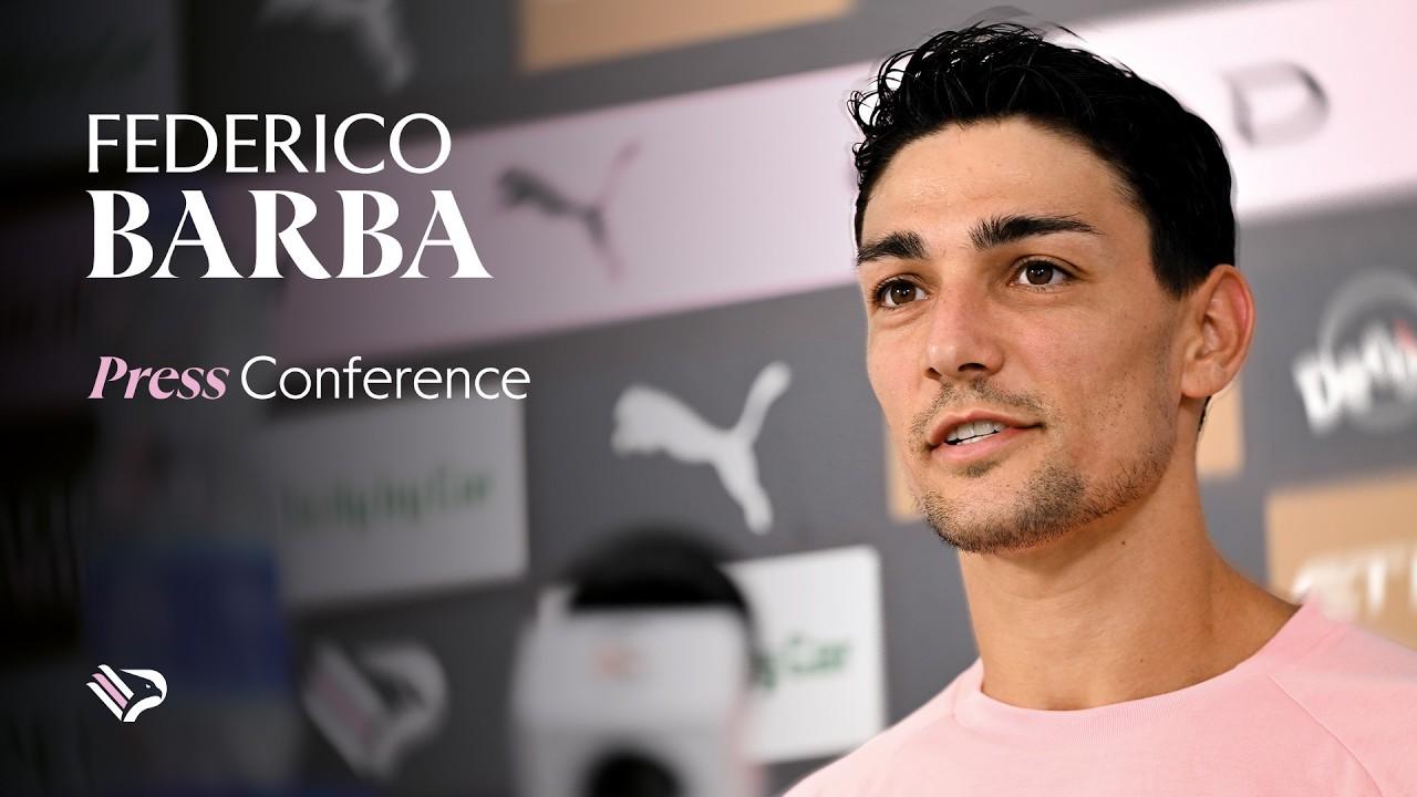 Presentation of Barba: "Inzaghi was decisive in my choice, Barbera...
