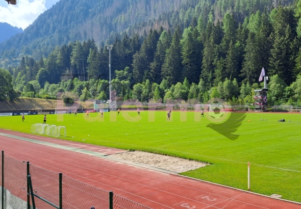 Palermo, the report of today's training in Val Gardena