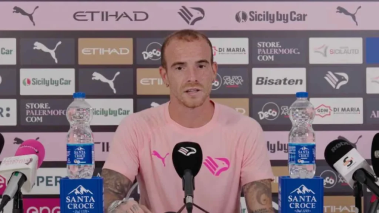 Palermo retreat, Palumbo's press conference / VIDEO